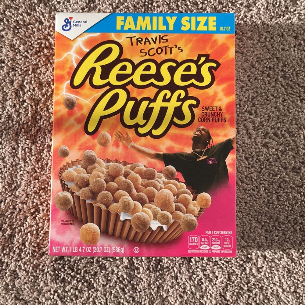 (LIMITED EDITION) Travis Scott Themed Reese’sPuffs